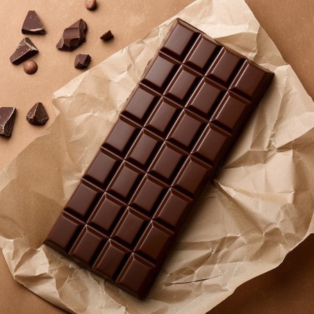 Tablette de chocolat noir